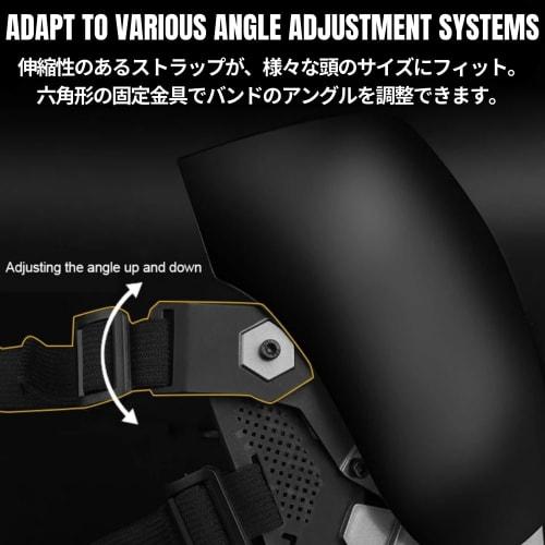 PLEAVIT Cyberpunk Cosplay Helmet, Full Face Mask for Airsoft (Black)