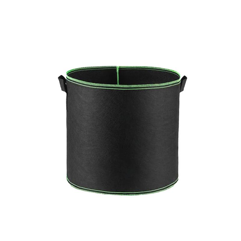 Round Thickened Non-Woven Planting Bag for Flowers and Vegetables 