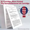 Ink Cartridge - HP 305 XL - Black - Remanufactured - Up To 660 Pages