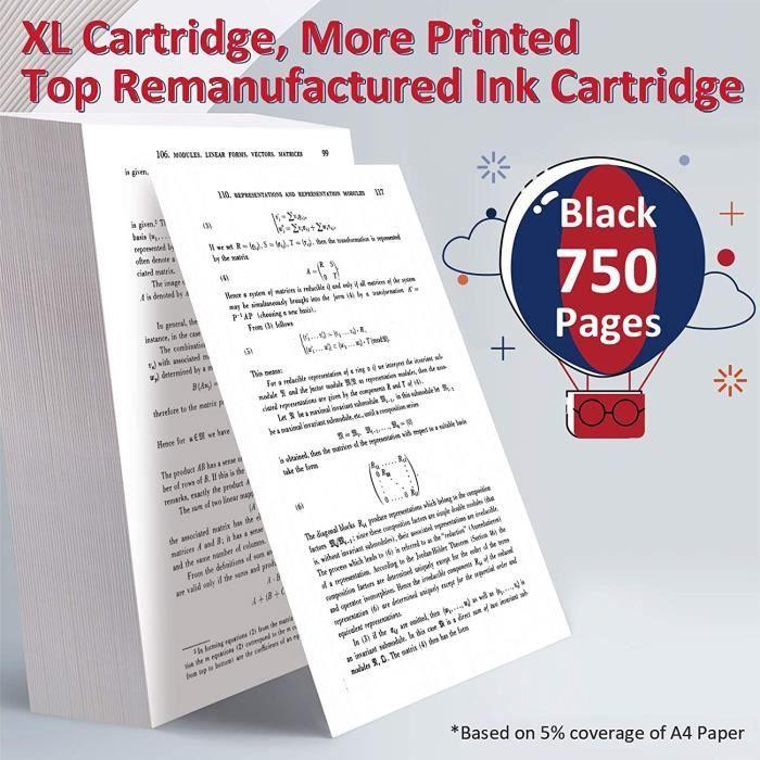 Ink Cartridge - HP 305 XL - Black - Remanufactured - Up To 660 Pages