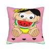 Anime Magali Festa Pillow Case Graphic Pillow Cover Vintage Cushion Cover For Sofa Home Decoration