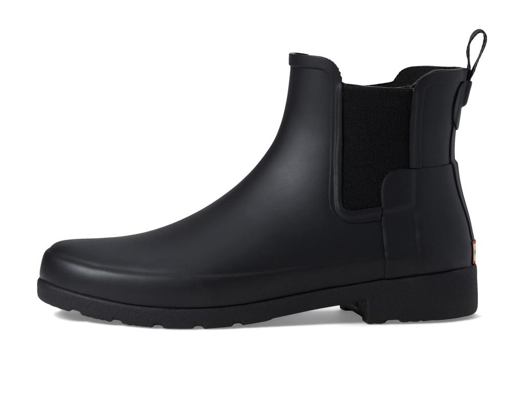 Hunter Rain Boots Refined Chelsea Boots Black [Women's]