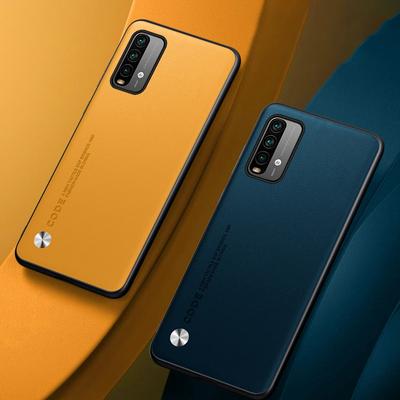 Étui de Luxe en Cuir PU Pour Xiaomi Redmi 9T Coque Arrière Silicone Mat Antichoc Protection Complète Étui de Téléphone Pour Redmi 9 T Redmi9T