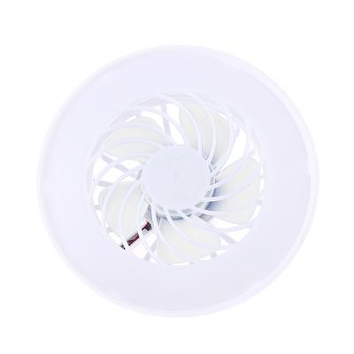 Creative Ceiling Fan with LED Lamp 2-in-1 Lightweight Portable Fan for Home Office Dormitory Durable Multi-purpose