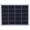 3W 5V Polycrystalline Silicon DIY Solar Panel Laminated Board Battery Plate 170x130mm(3W‑White )