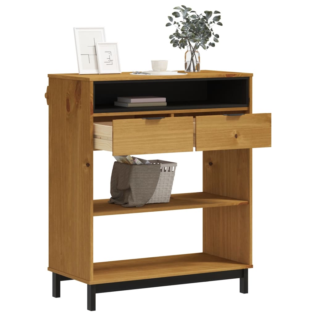 Bartisch FLAM 92x45x110 cm Solid Pine Wood