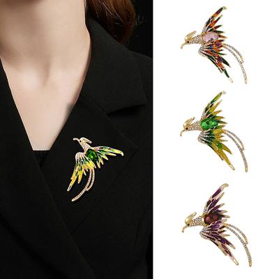 Phoenix Vogel Brosche Damen Herren Emaille Bunte Vogel Brosche Anstecknadel Geschenk