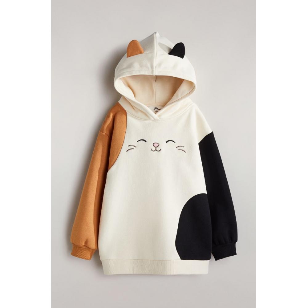 

Объемное худи HM с аппликацией кремового цвета Squishmallow