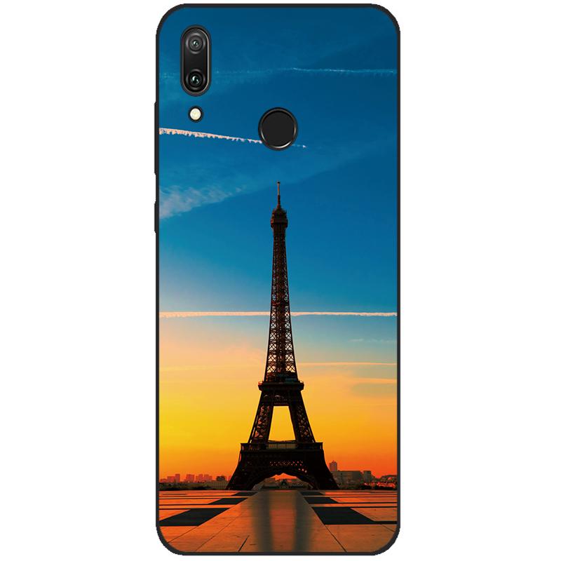 For Huawei Y7 2019 Case Y 7 2019 Silicone TPU Back Cover Protective Phone Case For Huawei Y7 Y7 Prime 2019 Bumper Fundas Coque
