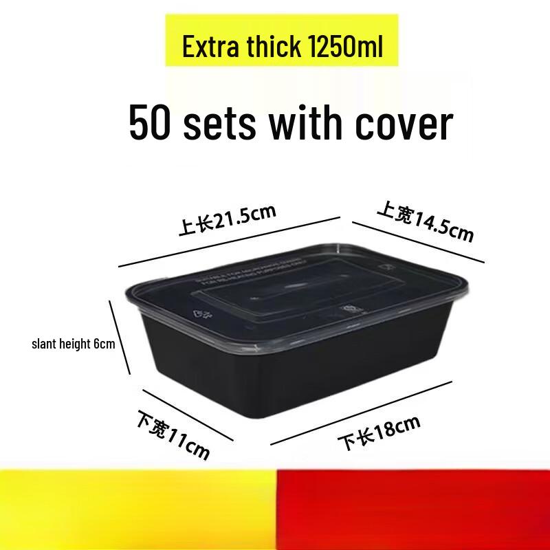 Disposable Plastic Food Storage Containers with Lids