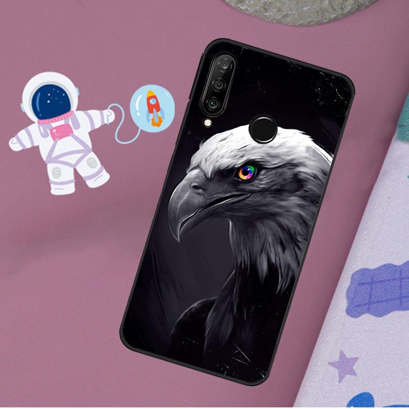 Eagle Hawk Bird Animal For Huawei Nova Y72 Y73 Y60 Y70 Y90 Y61 Y91 7i 8i 11i 12i 12s 9 10 SE P20 P30 P40 Lite Case