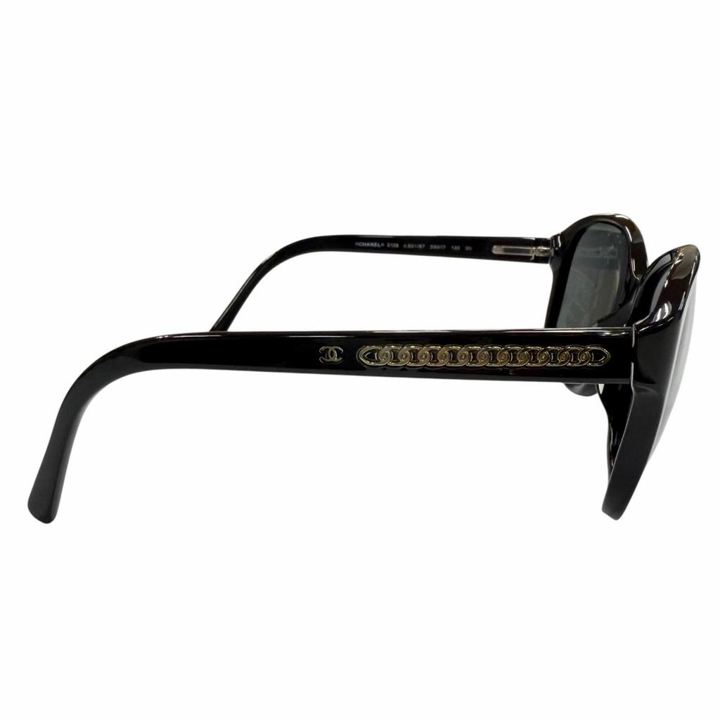 Great CHANEL sunglasses black mens Used