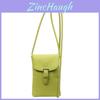 Simple Pu Crossbody Phone Bag For Women With Stitching Detail For Daily Use