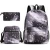 Kids School Backpack Set Grades 3-12 3-Piece Oxford Fabric Bookbag With Padded Curved Straps 20-35L Capacity 14-inch Laptop