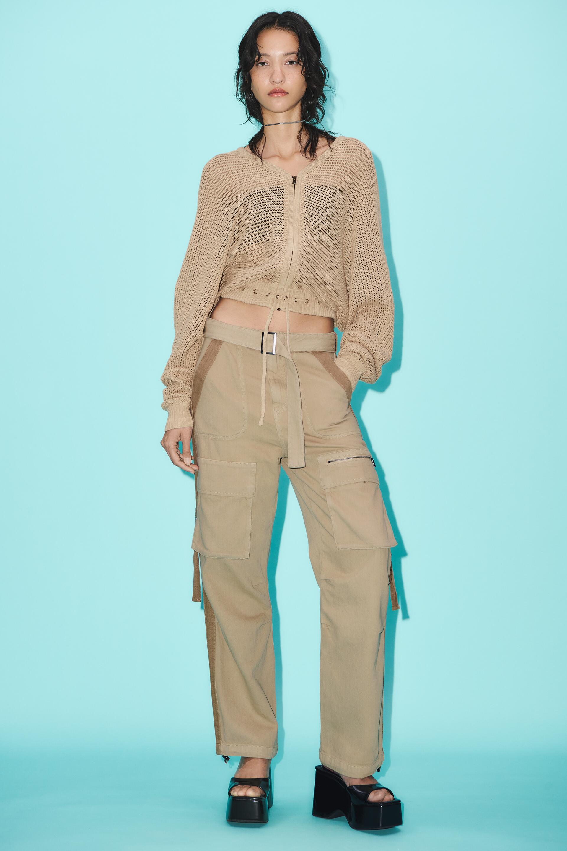 

KNIT BOMBER JACKET WITH DRAWSTRING