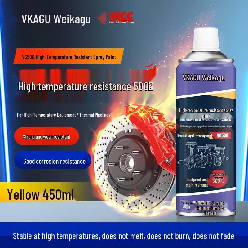VIKAGU High-Temperature Spray Paint 450ml