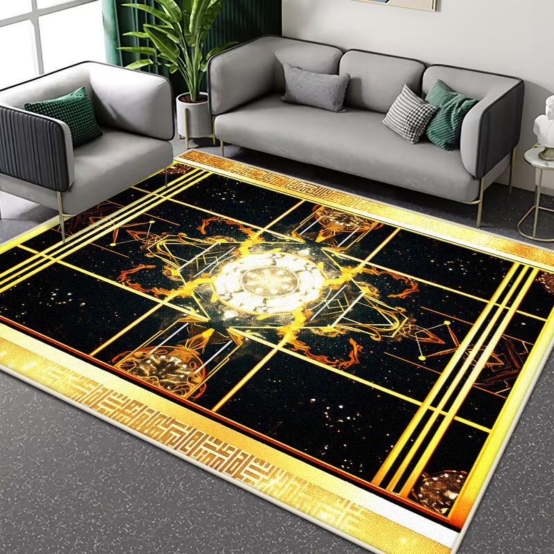 Light Luxury Large Living Room Carpet Easy Cleaning Decoration Home Modern Rugs for Bedroom Non-slip Area Rug Coffee Tables Mat