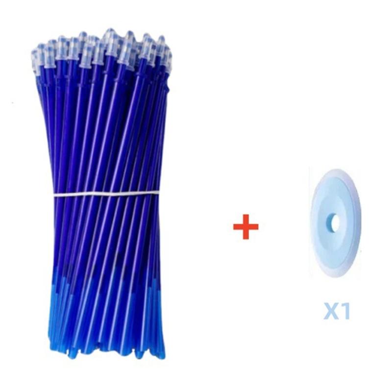 Set de 30/45 Recambios de Bolígrafo Borrables con Borrador Recambios de Bolígrafo de Gel de Colores Punta Fina de 0.5 mm Para Material Escolar de Oficina