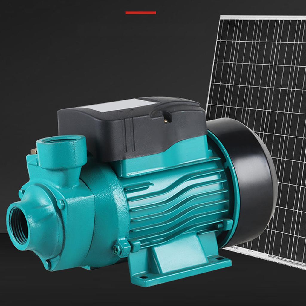 Solar DC Vortex Pump 200W 3200RPM 35LPM Large Flow 25m High Lift Vortex Self Priming Pump