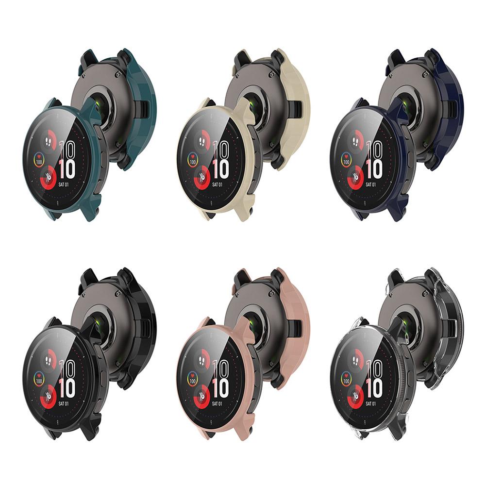 For Garmin Venu 2 Plus Case Full Coverage Protection Shell For Garmin Venu2S Plus Screen Protector Plating TPU Protective Cover