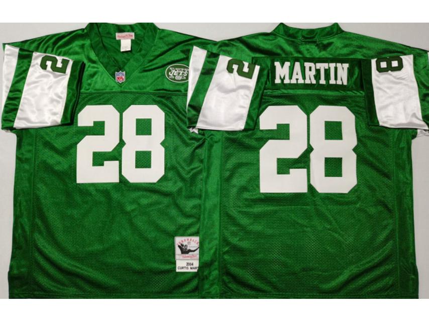 Men's New York Jets Retro American Football Jersey #12 Sportswear Training Uniform