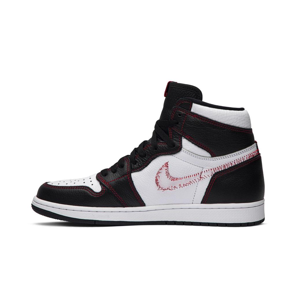 Air Jordan 1 Retro High OG 'Defiant' (Unisex) Black / Tour Yellow-White-Gym Red Vintage Basketball Shoes CD6579 071