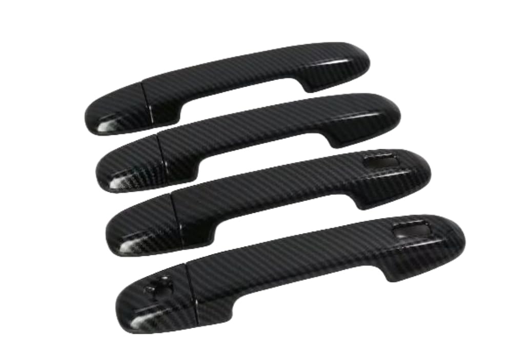 HYJOUM Steering Wheel Bowl Outer Door Knob Frame Garnish Set for Subaru Forester Generation SK 2019 and Fiber Cover, Cover, (5th Series, later)