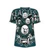 Adler Ganzkörper-Print T-Shirt - Vogel-Gang Fan-Shirt
