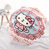 Hello Kitty,Cute Automatic Folding Umbrella-Simple 8-Rib Design, Bright Cartoon Pattern, Durable Iron Frame, Suitable For Travel, Outdoor, B