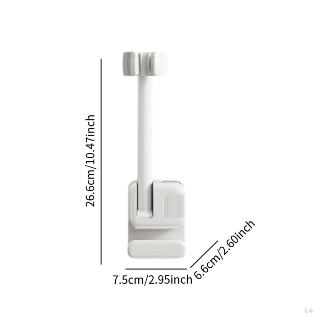 Hands Free Hair Dryer Holder Wall Mounted Organizer for Home And Salon