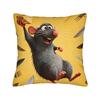 Pillow Cover Ratatouilles Graphic Cushion Cover  Cute Funny Pillow Case For Sofa Car Home Decor Pillowcases