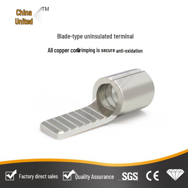 European Style Purple Copper Quick Wiring Terminal, DBN Copper Lug
