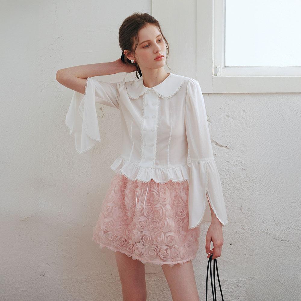 Ceme Adu Cest_Rose Garden Banding Skirt