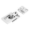 2pcs 316 Stainless Steel Lockable Door Latch Heavy Duty Anti Rattle Fastener Clamp for Marine