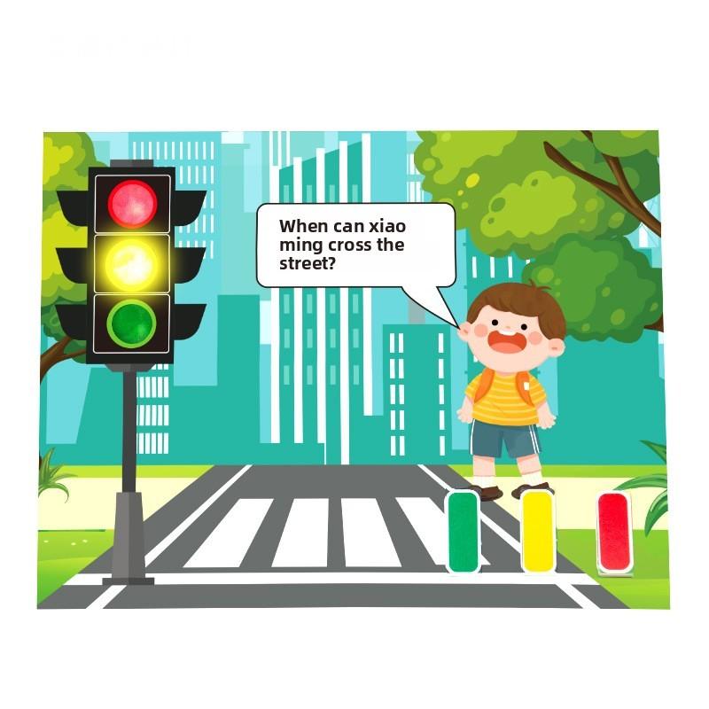 

Science Experiment Diy Traffic Light Kit With Paper Circuit Physics Creative Craft For Children