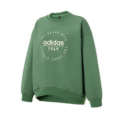 W BB Crew Fleece Warmth Cold Protection Sweatshirt Women Sweatshirt Green JX9408