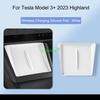 For TESLA Model 3 2023 2024 Highland Wireless Charging Silicone Pad Model3+ Center Control Storage Box Armrest Box Bottom Mat