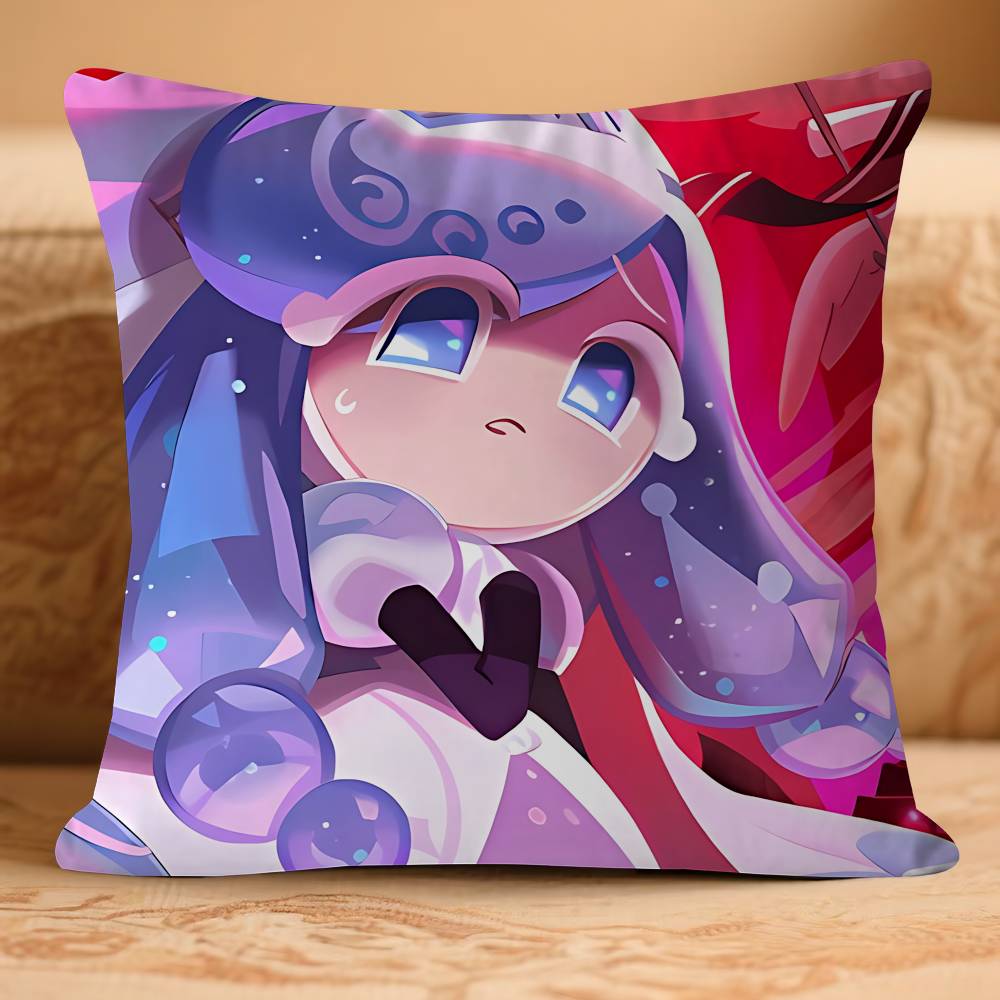 

Cookie R-Run KingdomS Pillow Case Removable Washable Cushion Cover – All-Season Soft Linen 16x16Inch