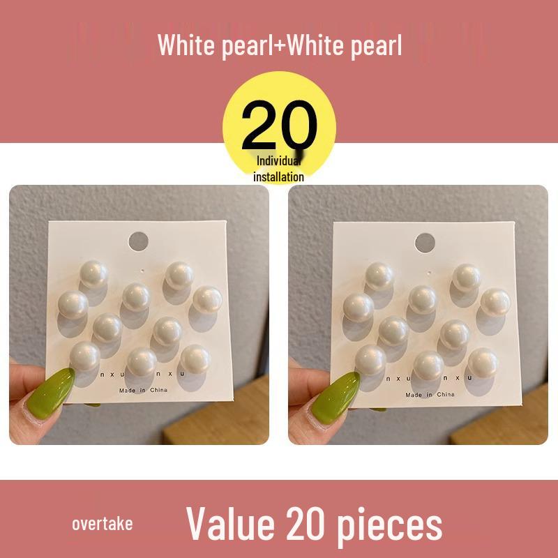 

Женская невидимая брошь-жемчужина: Зажим для воротника от отвисания для рубашек и корсажей.