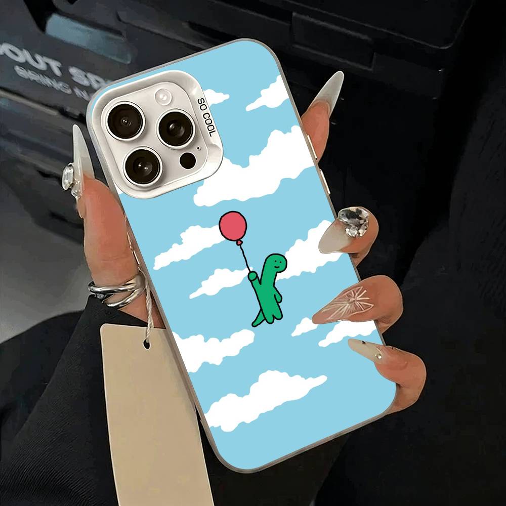 

Cute- Jogu-mans D-Dinosaurs Phone Case For iPhone 17,16,15,14,13,12,11 Plus,Pro Max,XS,white silver phone case iPhoneXSMAX