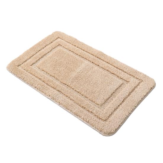 Microfiber Carpet with Non-Slip Rubber Sole Small бежевый