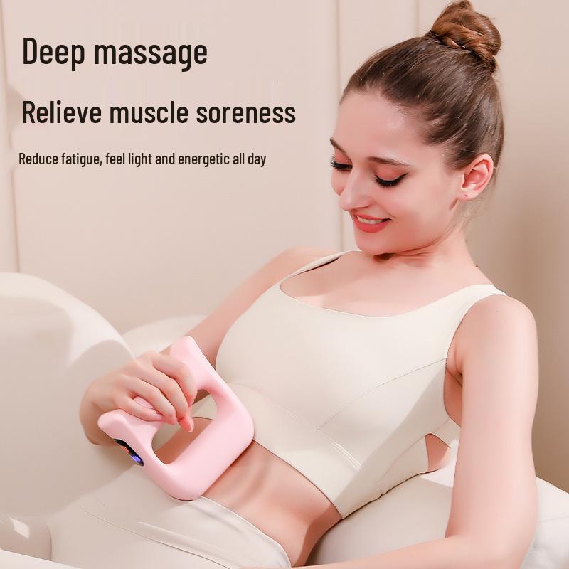 Professional Grade Cross-Border Vibration Fascia Gun Massager with Fat-Burning Yoga Ring