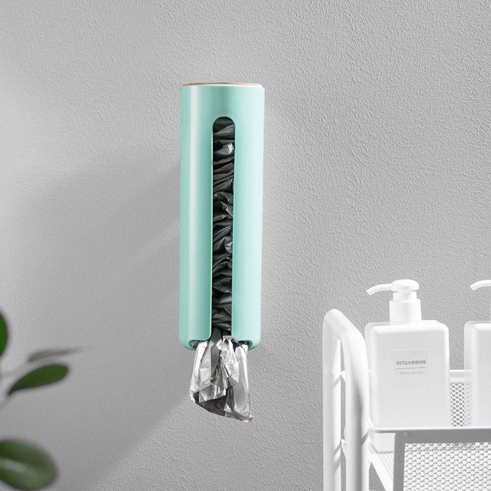 Wall Mount Cotton Pad Dispenser Plastic Cotton Pad Holder Cotton Pad Container  Garbage Bag