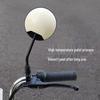 Universal 360° HD Convex Rearview Mirror for Electric Vehicles - Anti-Dizziness, Wide View, Ideal for Cycling
