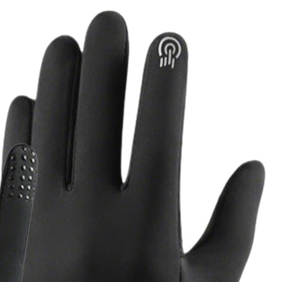 1 Pair USB Heated Gloves Fleece Lined Anti-slip Touchscreen Warm Cold Weather Winter Outdoor Cycling Men Women Electric Heating Gloves