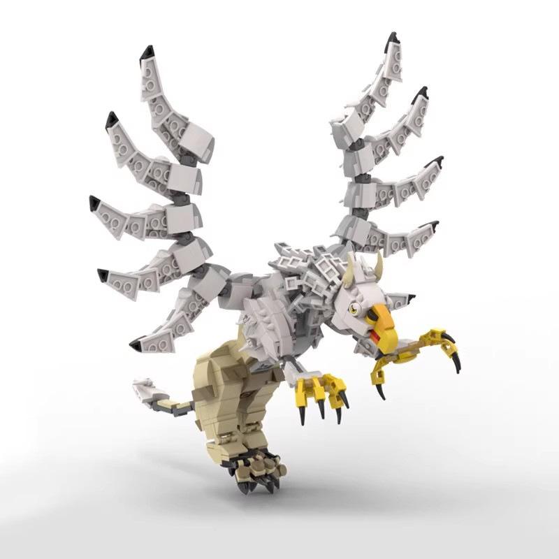 Building Blocks MOC-98651 Griffin Animal Educational Toy Model Ornaments New Set