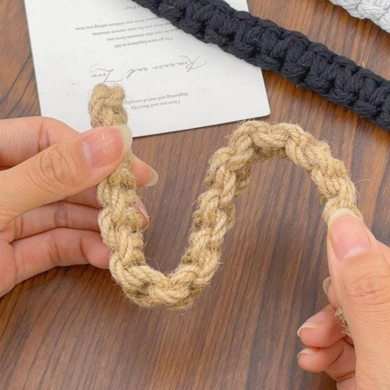 1/10pcs Braided Curtain Holdback Rope Curtain Tiebacks Simple Drapes Woven Hanging Storage Bracket Home Decor Curtain Buckles