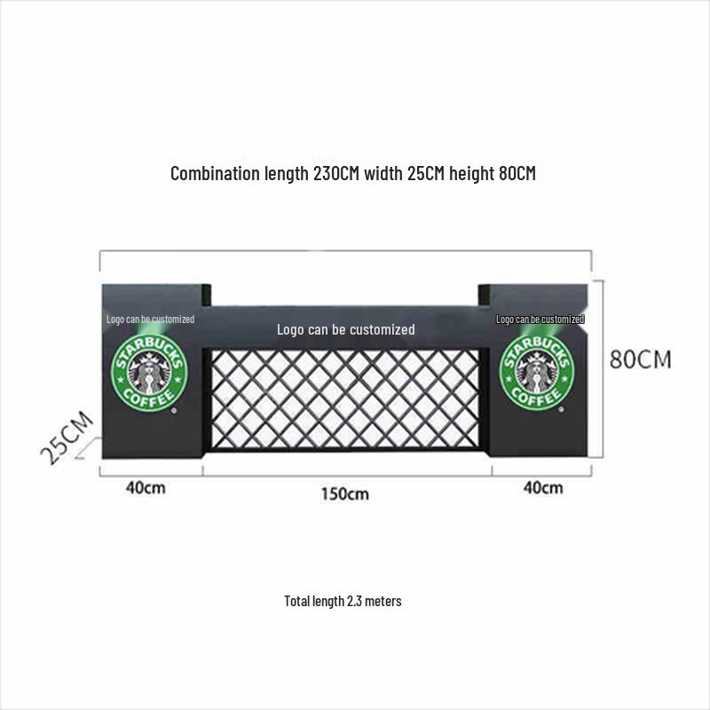 

Yumao Wrought Iron Modular Planter Box & Partition