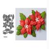 Floral Leaves Cutting Dies Embossing Die Cuts Template for Kid Gift Card Making DIY Paper Craft Scrapbooking Photo Album