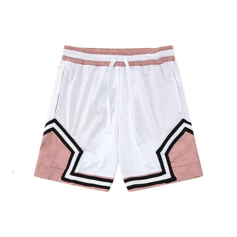 New Summer Fashion Vintage Style American Loose Basketball Shorts Adult Athletic Unisex Basketball Quick-drying Short Pants